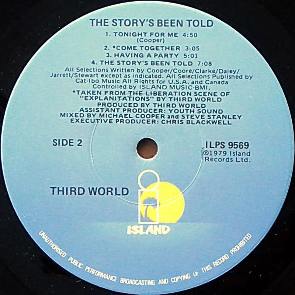 Third World - The Story's Been Told