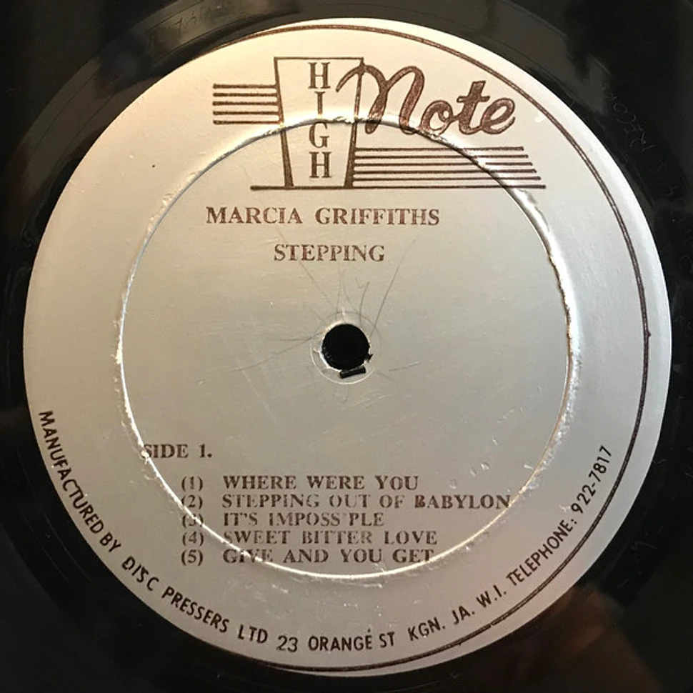 Marcia Griffiths - Steppin'