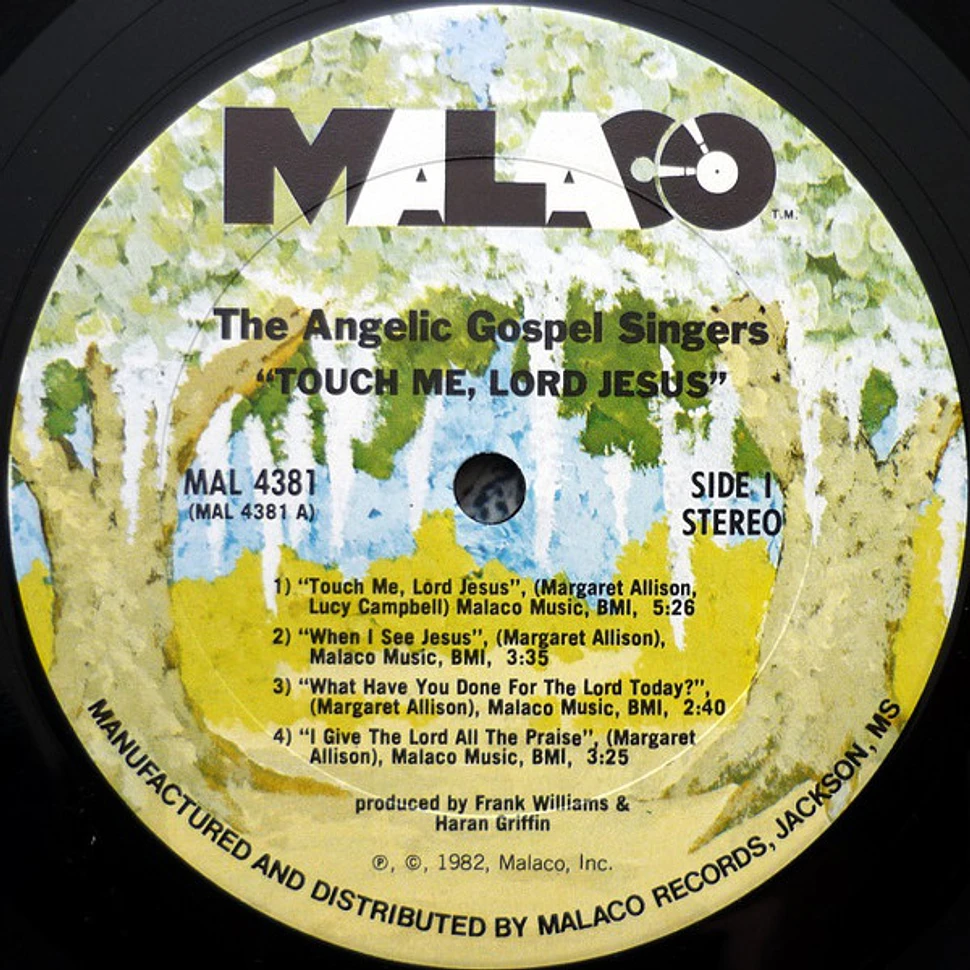 The Angelic Gospel Singers - Touch Me Lord Jesus