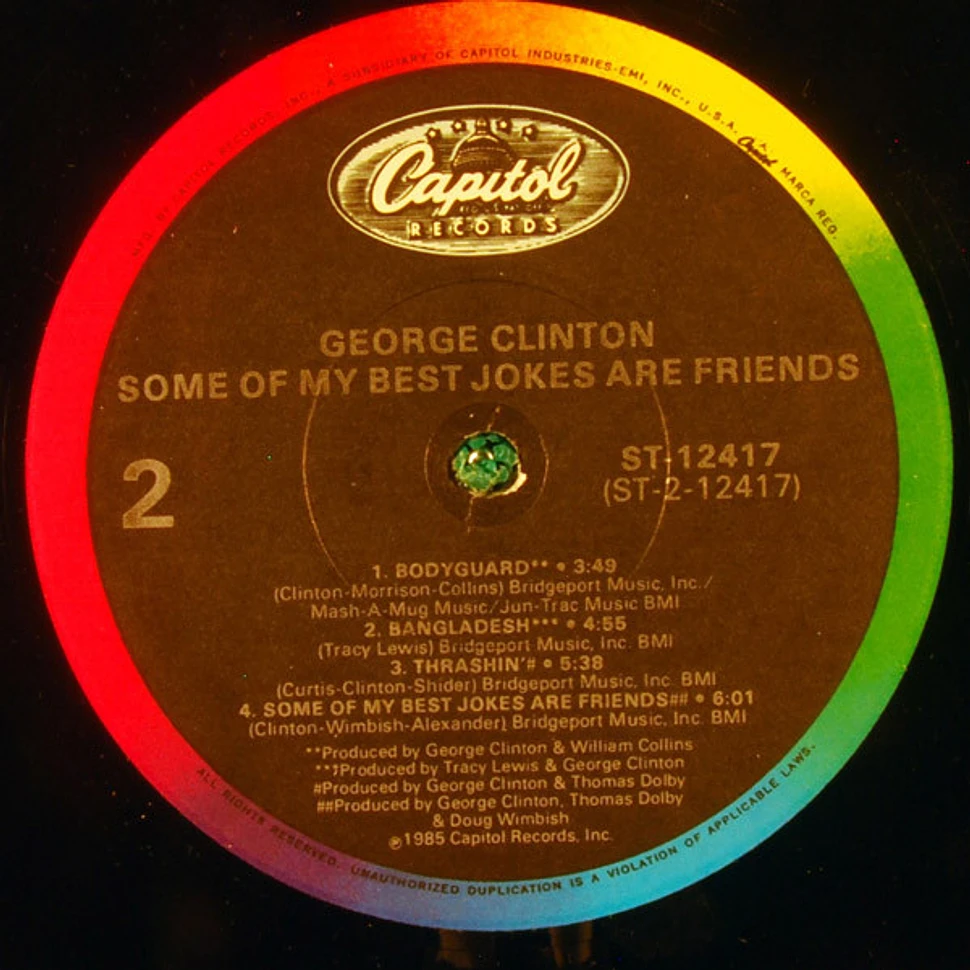 George Clinton - Some Of My Best Jokes Are Friends