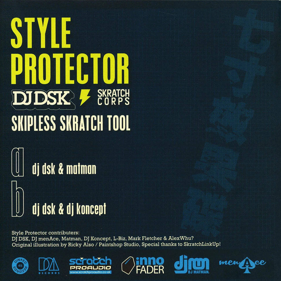 DJ Dsk, Matman, DJ Koncept And Menace - Style Protector Yellow Vinyl Edition