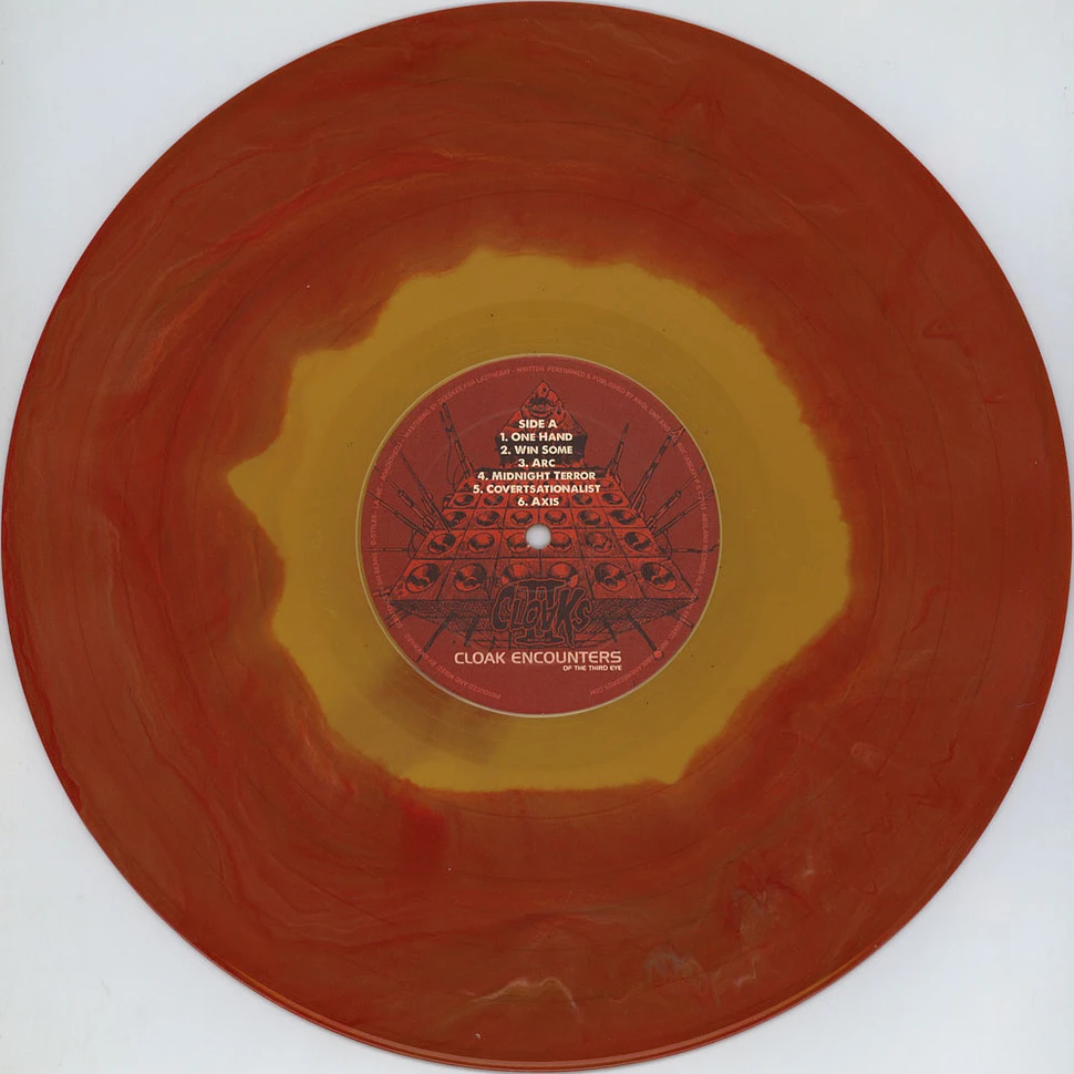 Cloaks, The (Awol One & Gel Roc) - Cloak Encounters Of The Third Eye Colored Vinyl Edition