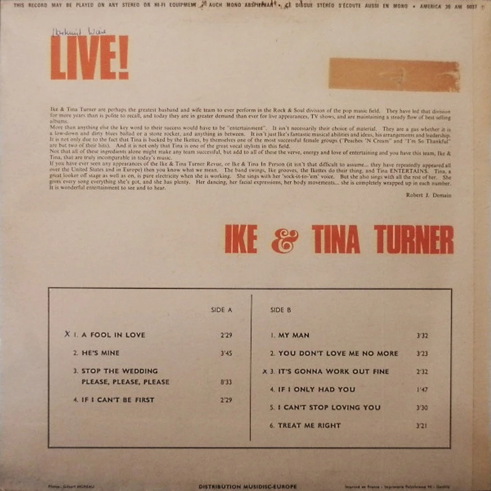 Ike & Tina Turner - Live!