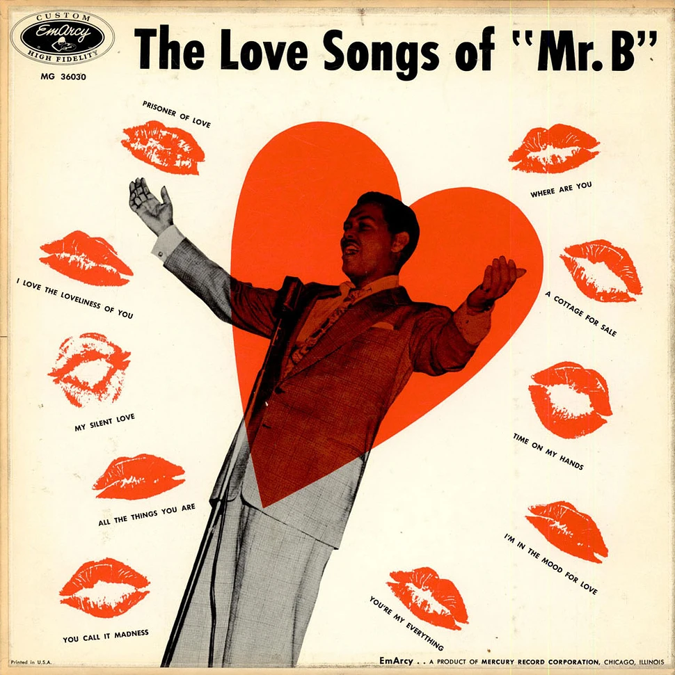 Billy Eckstine - The Love Songs Of Mr. "B"