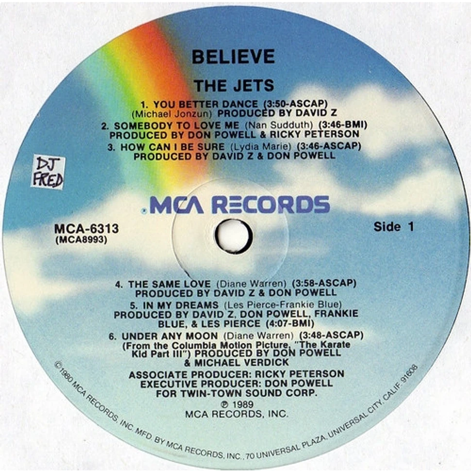 The Jets - Believe