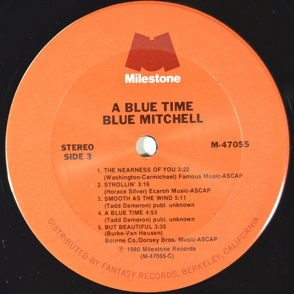 Blue Mitchell - A Blue Time