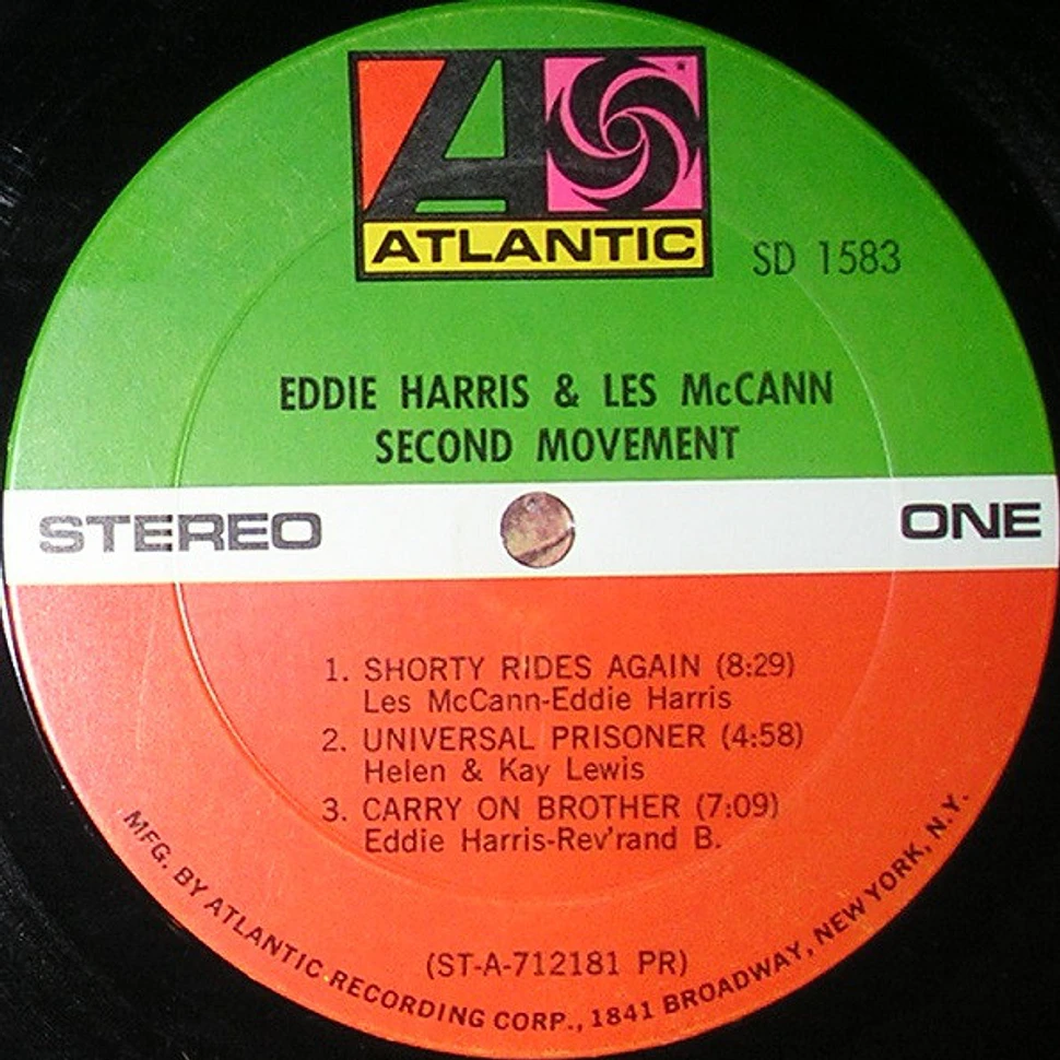 Eddie Harris & Les McCann - Second Movement