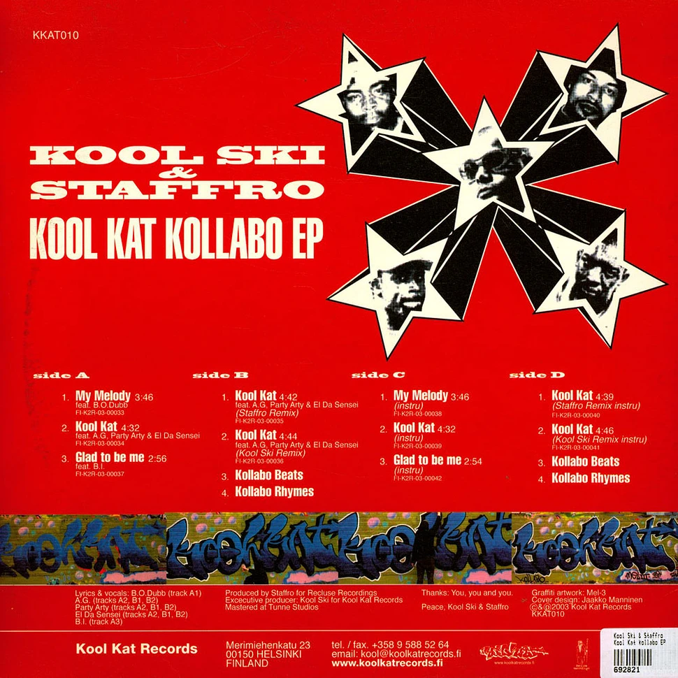 Kool Ski & Staffro - Kool Kat Kollabo EP