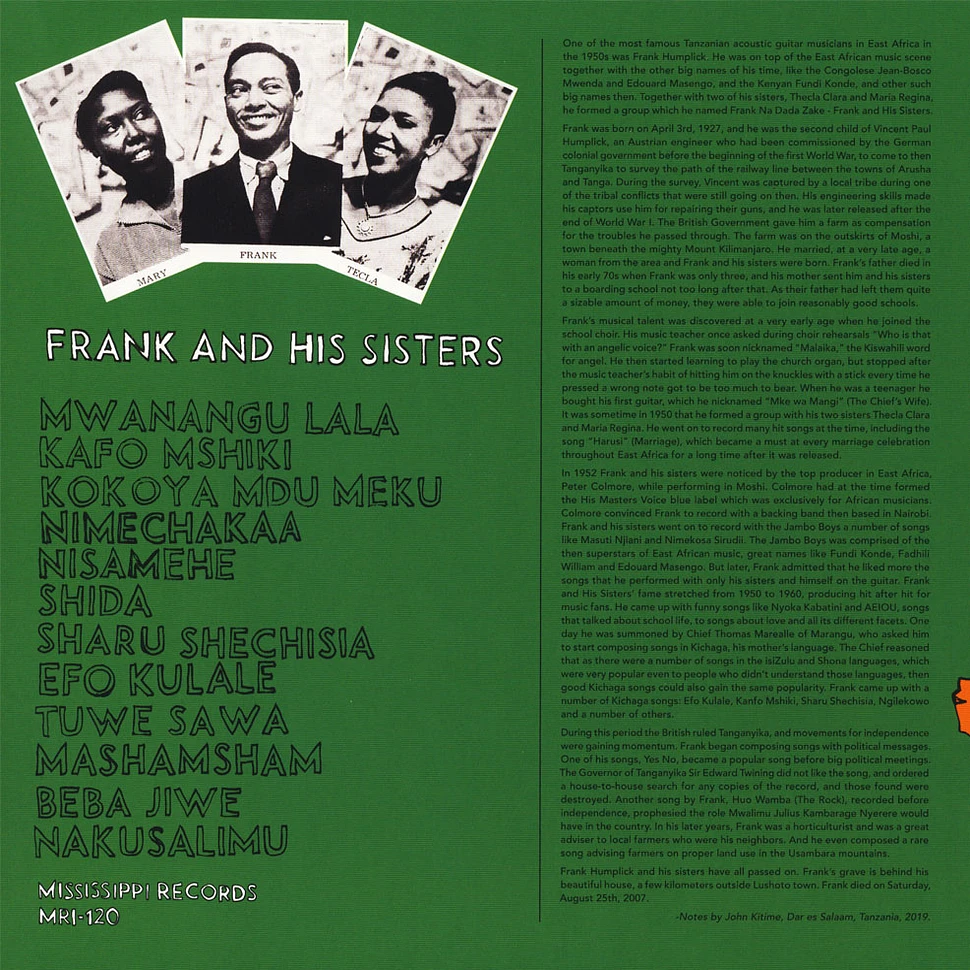 Frank And His Sisters - Frank And His Sisters