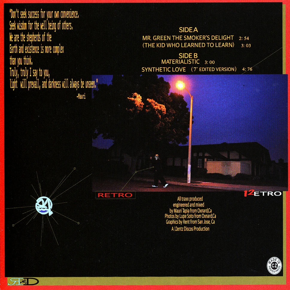 Retro - 12etro Black Vinyl Edition