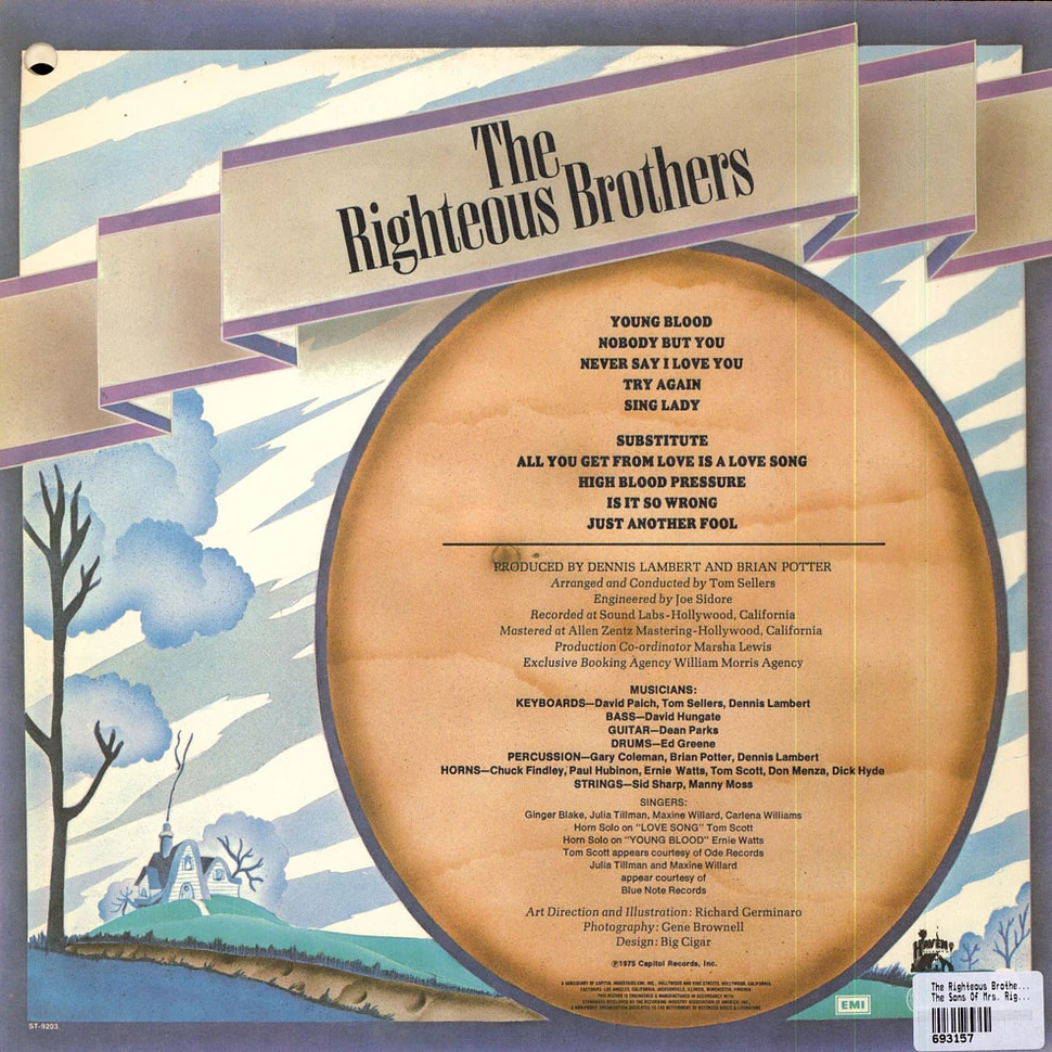 The Righteous Brothers - The Sons Of Mrs. Righteous