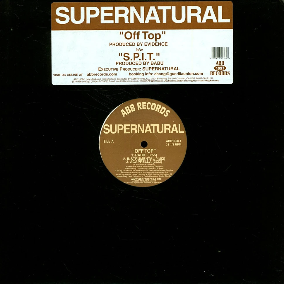 Supernatural - Off Top / S.P.I.T.
