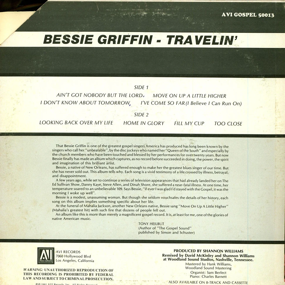 Bessie Griffin - Travelin'