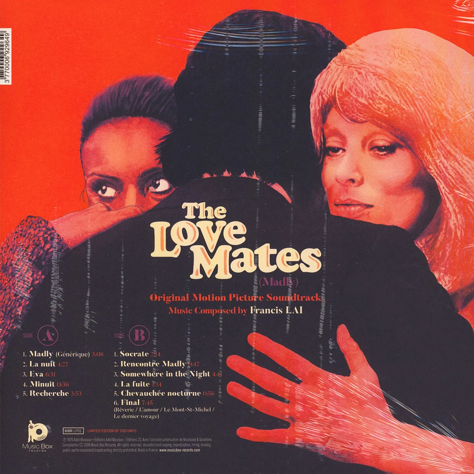 Francis Lai - OST The Love Mates (Madly)