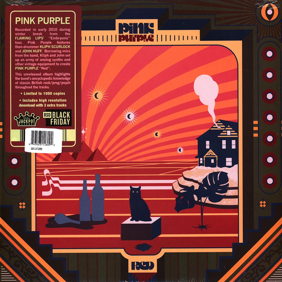 Pink Purple - Red - Black Vinyl Edition