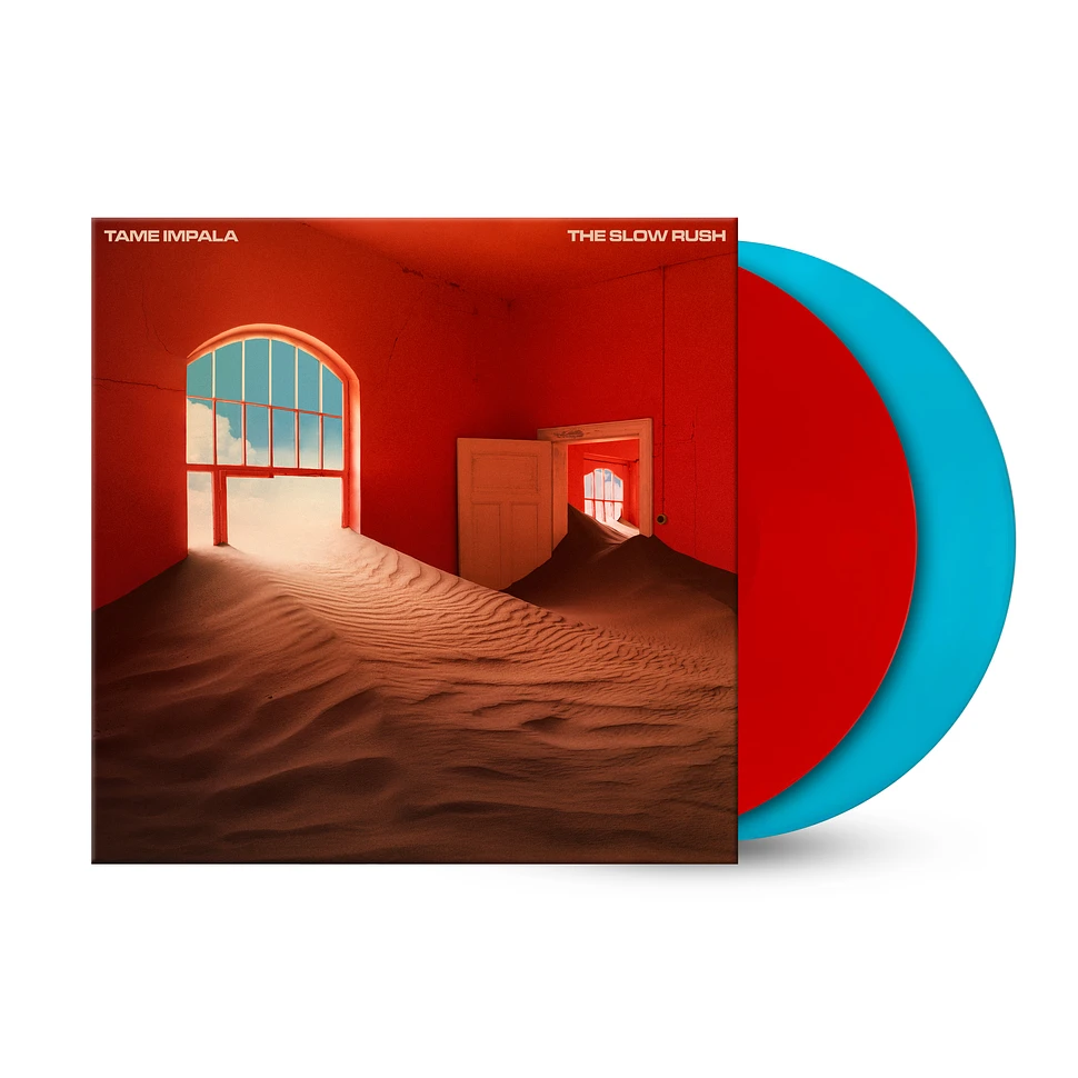 Tame Impala - The Slow Rush Red & Blue Vinyl Edition