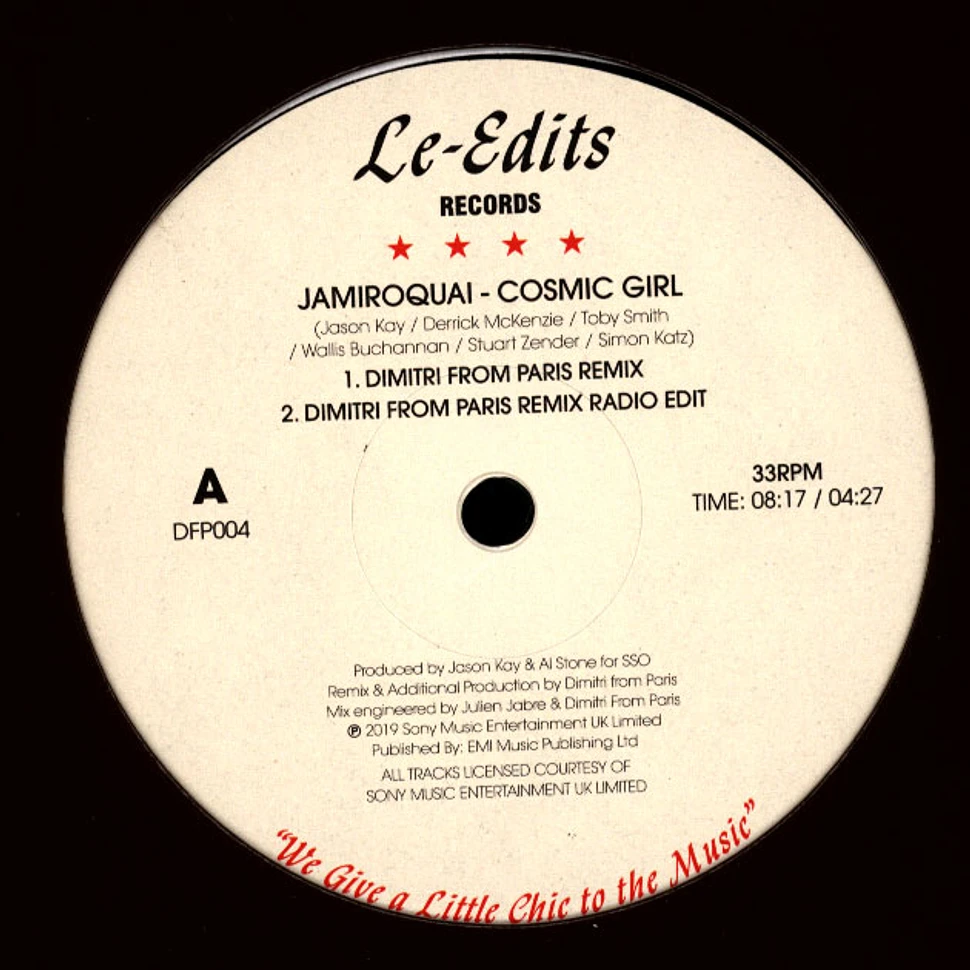Jamiroquai - Cosmic Girl Dimitri From Paris Remixes