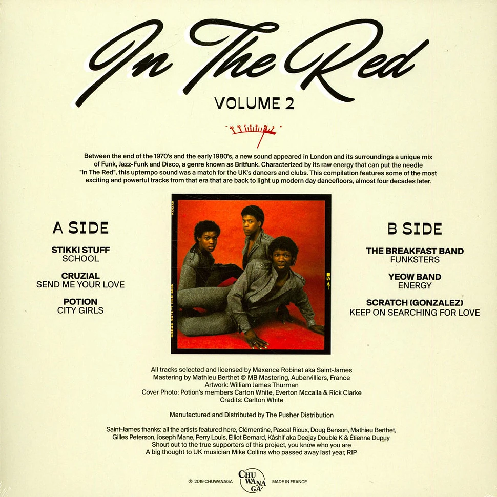 V.A. - In The Red Volume 2 (A Britfunk Selection By Saint-James)
