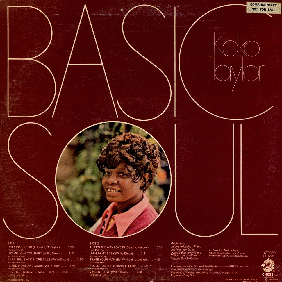 Koko Taylor - Basic Soul