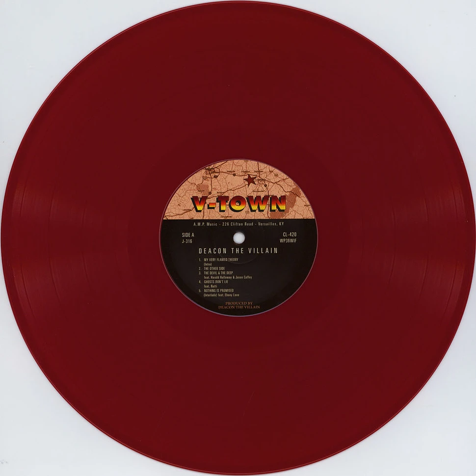 Deacon The Villain (Cunninlynguists) - Peace Or Power Red Vinyl Edition