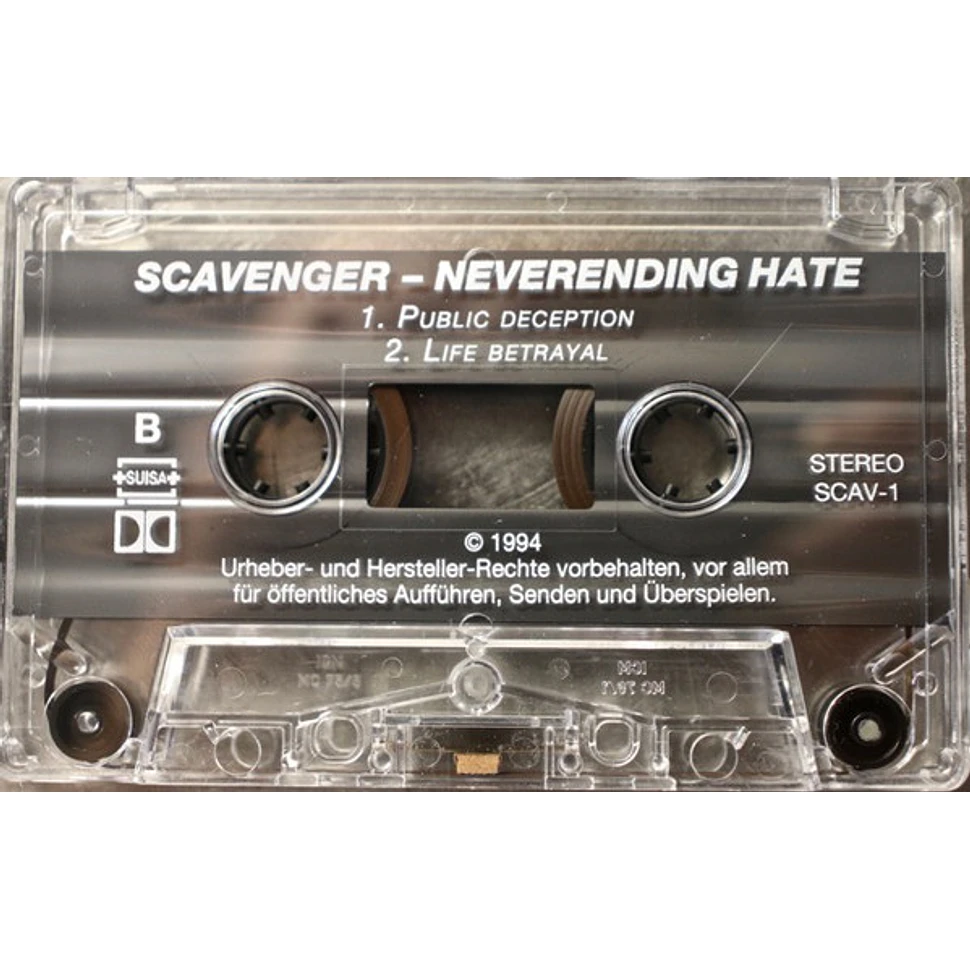 Scavenger - Neverending Hate