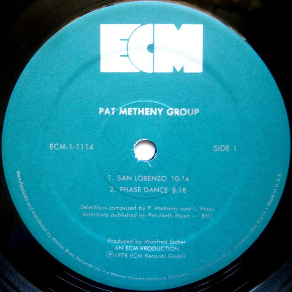 Pat Metheny Group - Pat Metheny Group