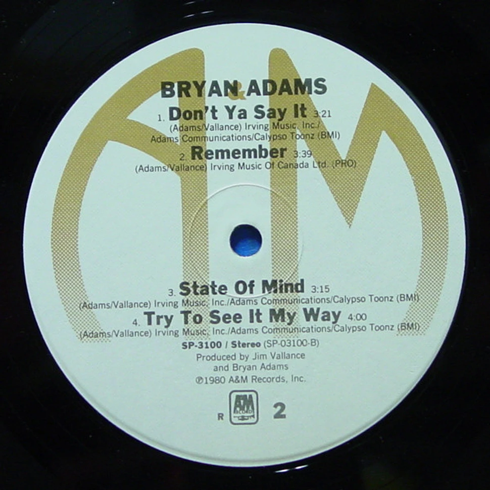 Bryan Adams - Bryan Adams