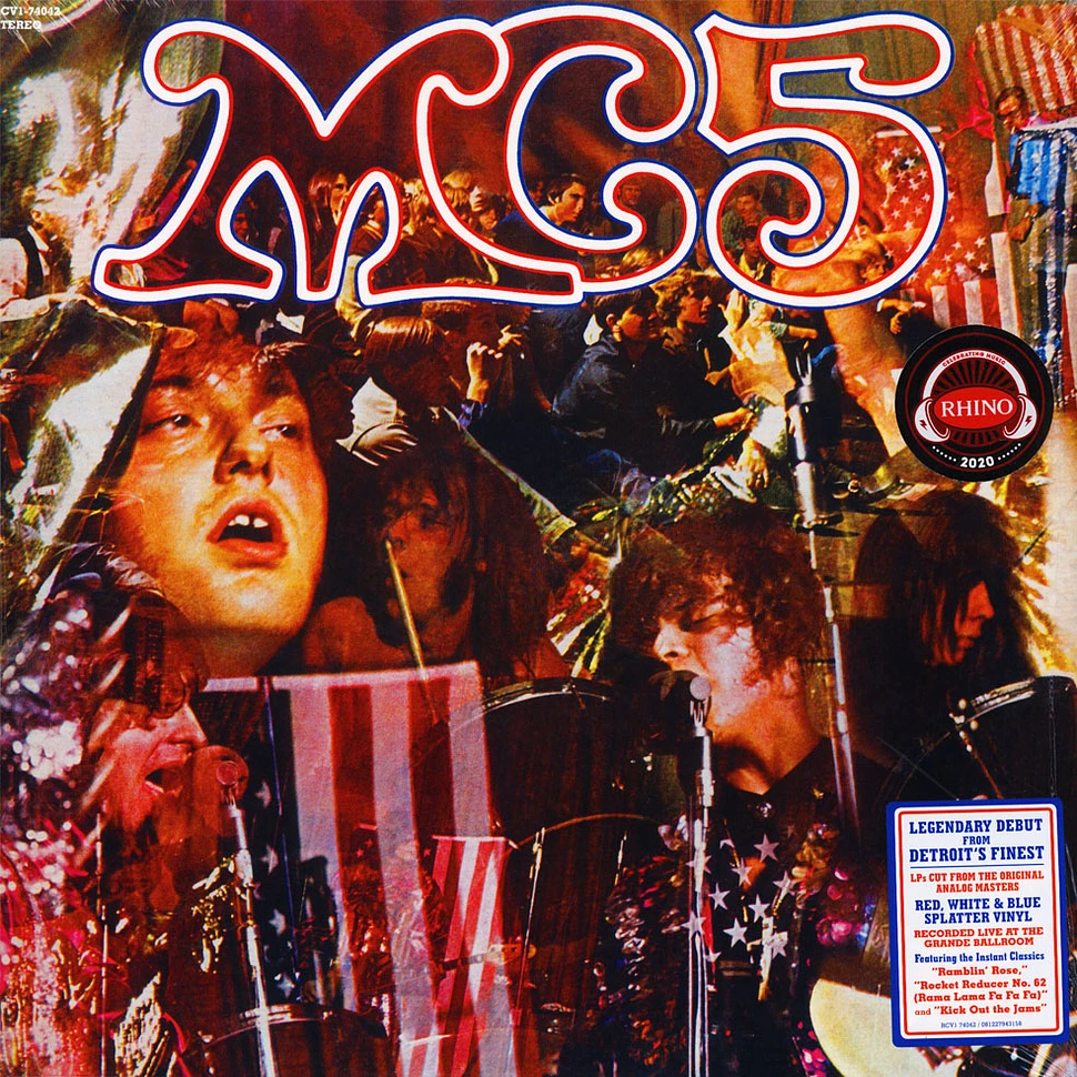 MC5 - Kick Out The Jams Red/White/Blue Splatter Vinyl Edition