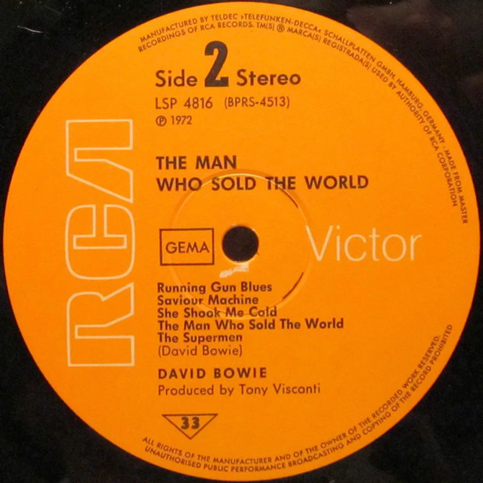 David Bowie - The Man Who Sold The World