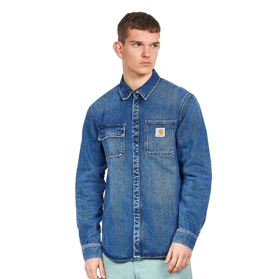 Carhartt WIP - Salinac Shirt Jacket "Mableton" Blue Denim, 13 oz