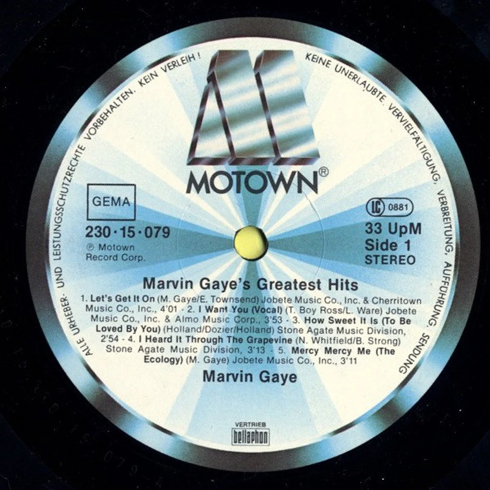 Marvin Gaye - Marvin Gaye's Greatest Hits