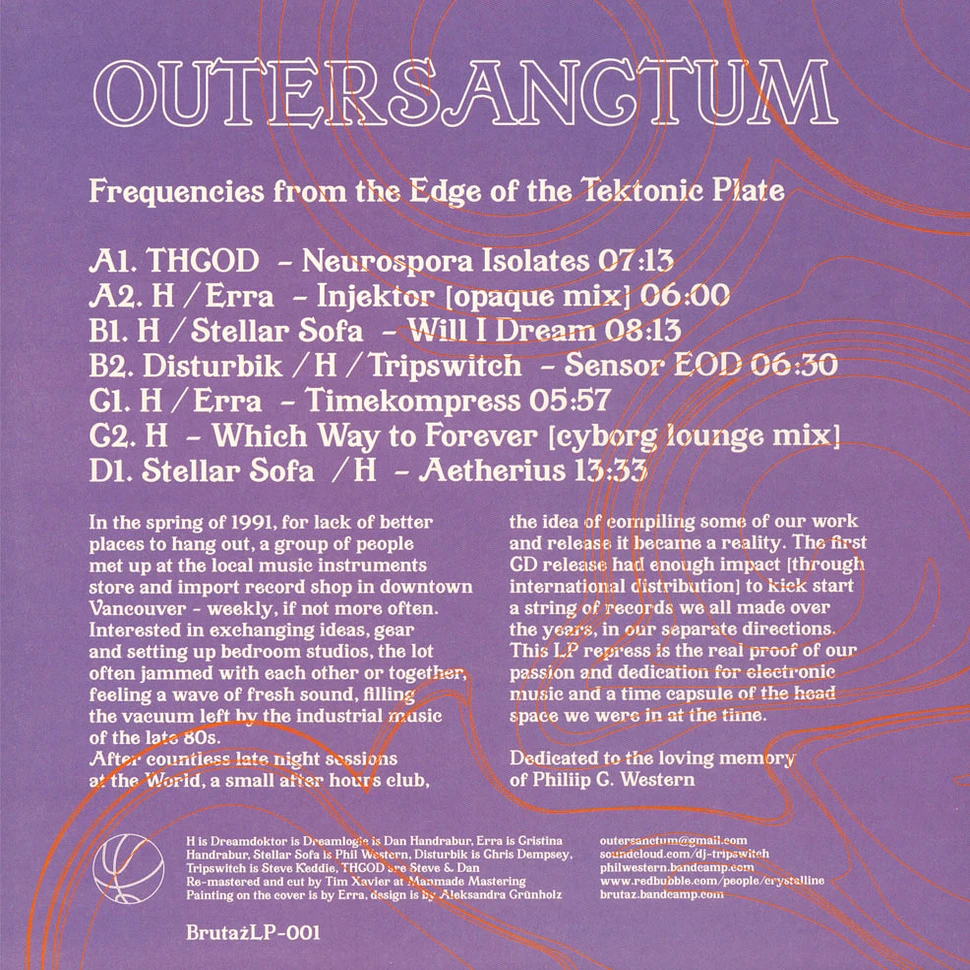 V.A. - Frequencies From The Edge Of The Tektonic Plate
