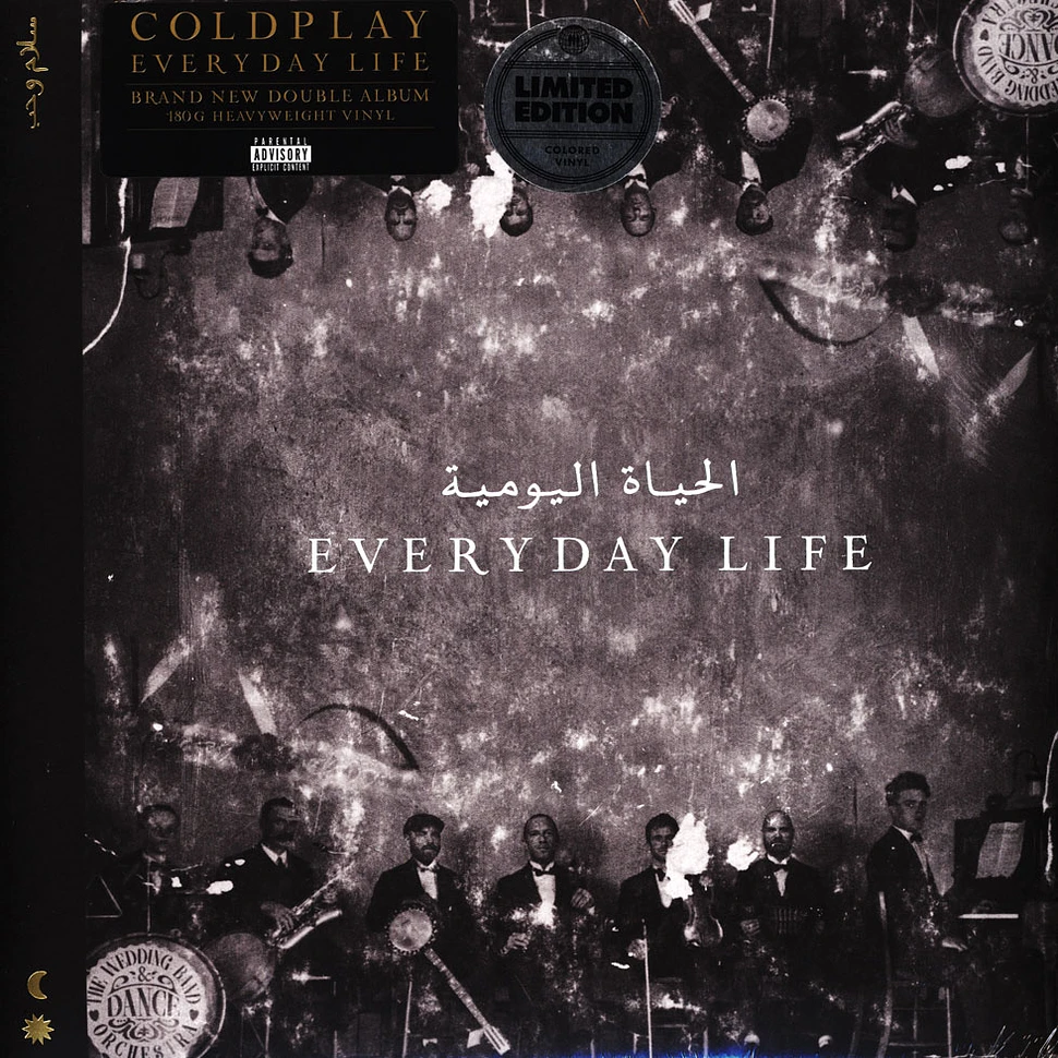 Coldplay - Everyday Life Gold Vinyl Edition