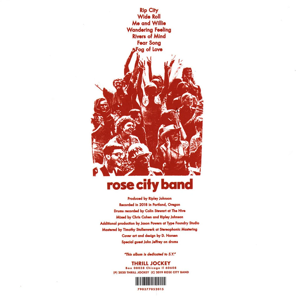 Rose City Band - Rose City Band Black Vinyl Edition