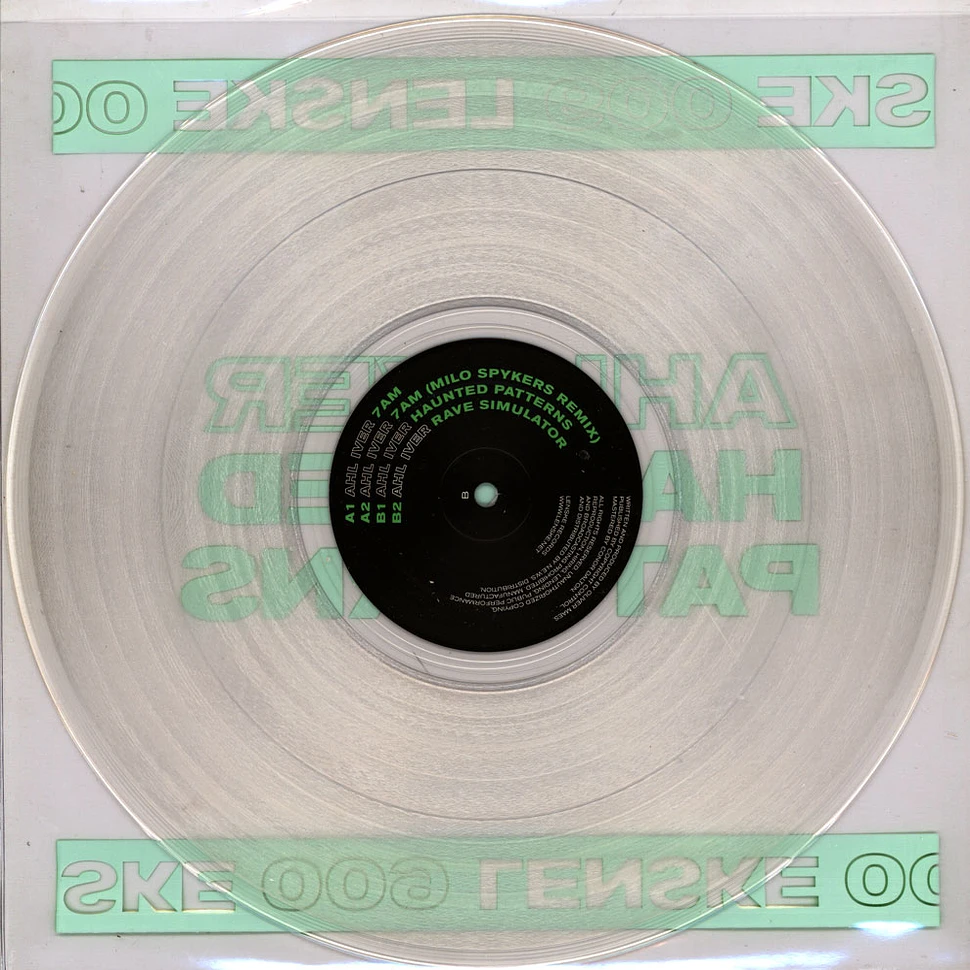 Ahl Iver - Haunted Patterns EP Transparent Vinyl Edition