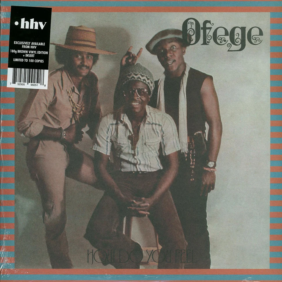 Ofege - How Do You Feel HHV Exclusive Brown Vinyl Edition