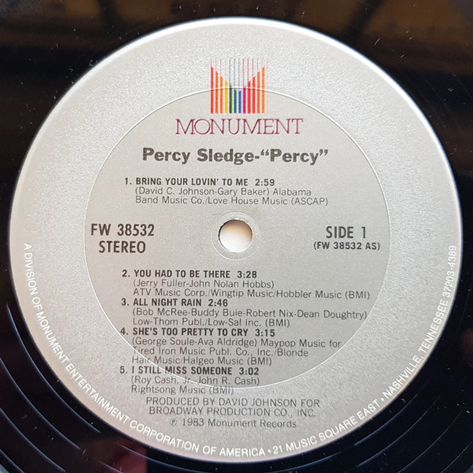 Percy Sledge - Percy!