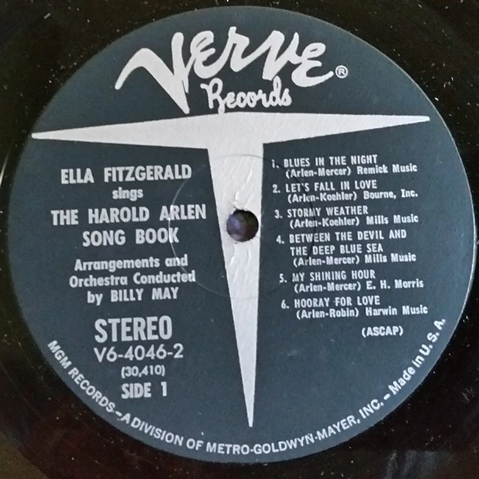 Ella Fitzgerald - Ella Fitzgerald Sings The Harold Arlen Song Book Vol.1