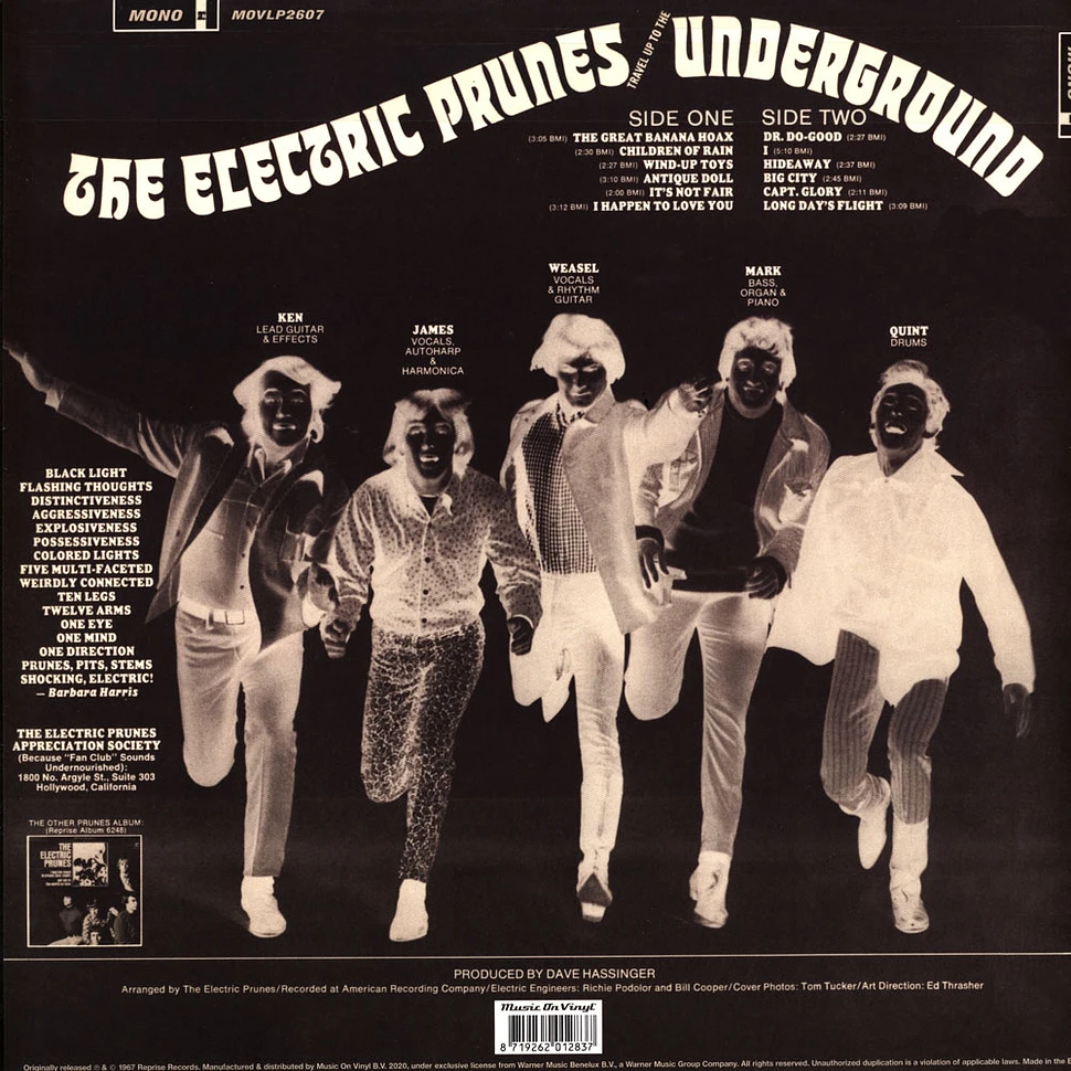 The Electric Prunes - Underground (Mono)