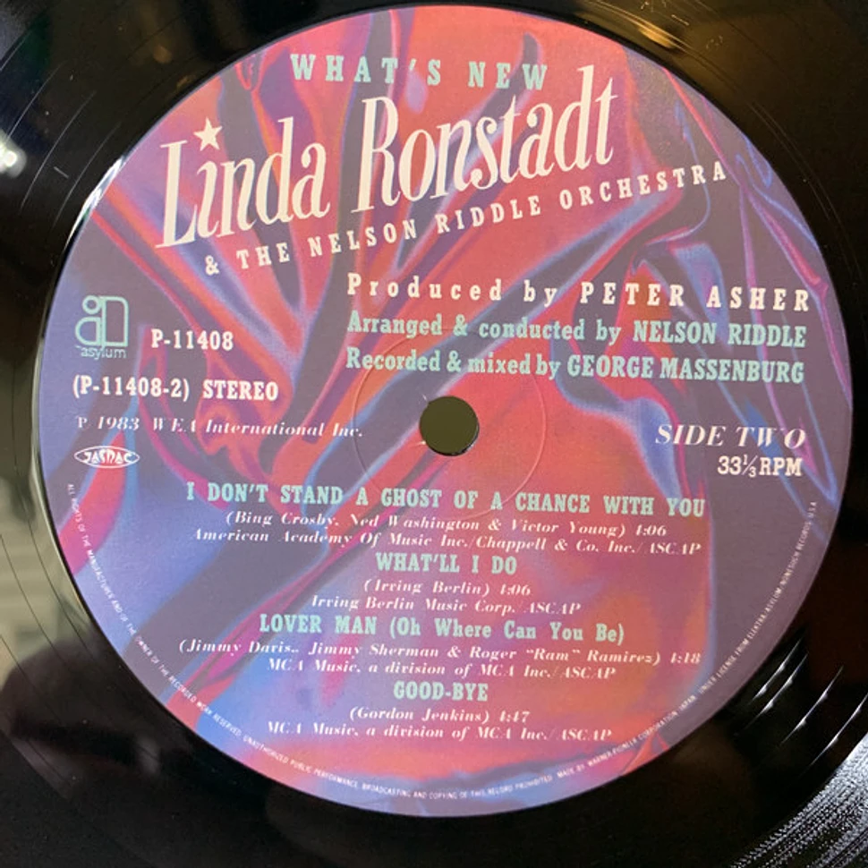 Linda Ronstadt & Nelson Riddle And His Orchestra - What's New