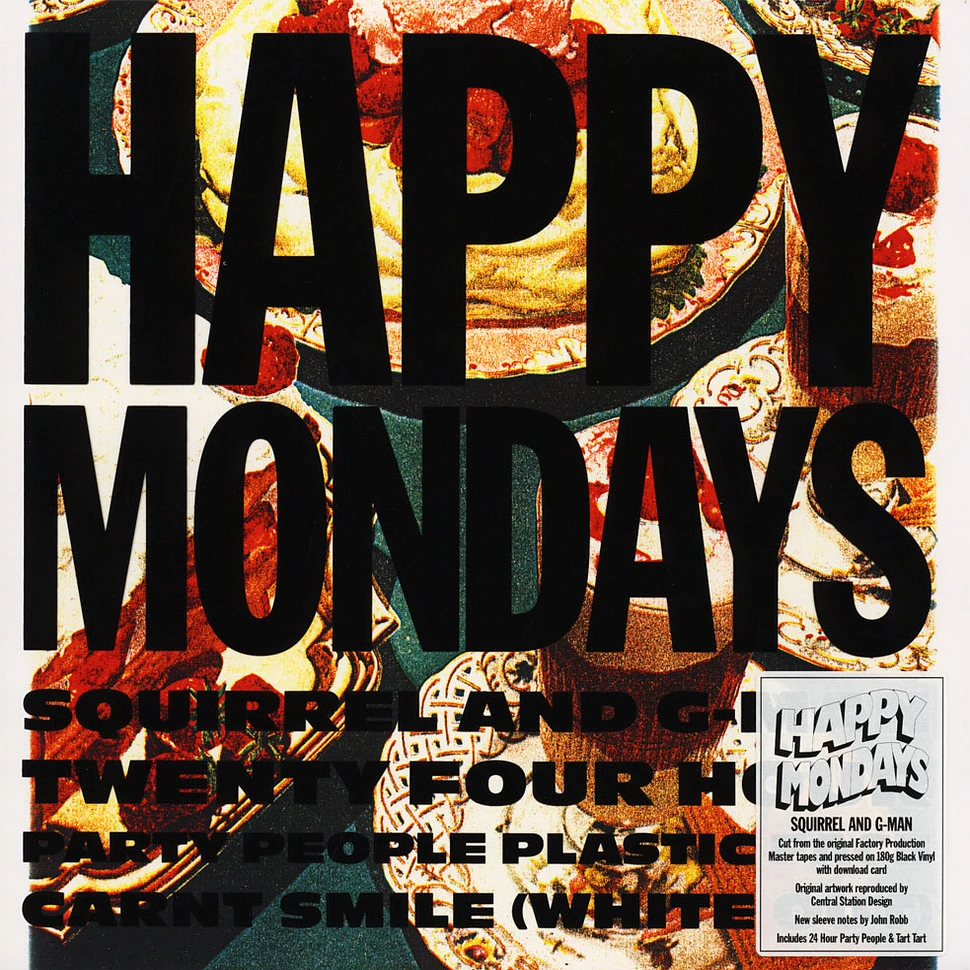 Happy Mondays - Squirrel And G-Man Twenty Four Hour Party People Plastic Face Carnt Smile (White Out)