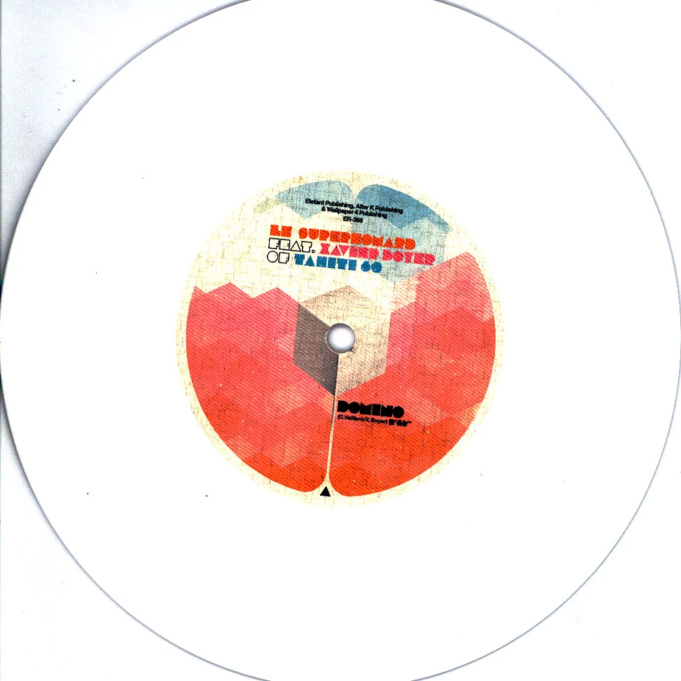 Le Superhomard - Domino Feat. Xavier Boyer (Tahiti 80) White Vinyl Edition