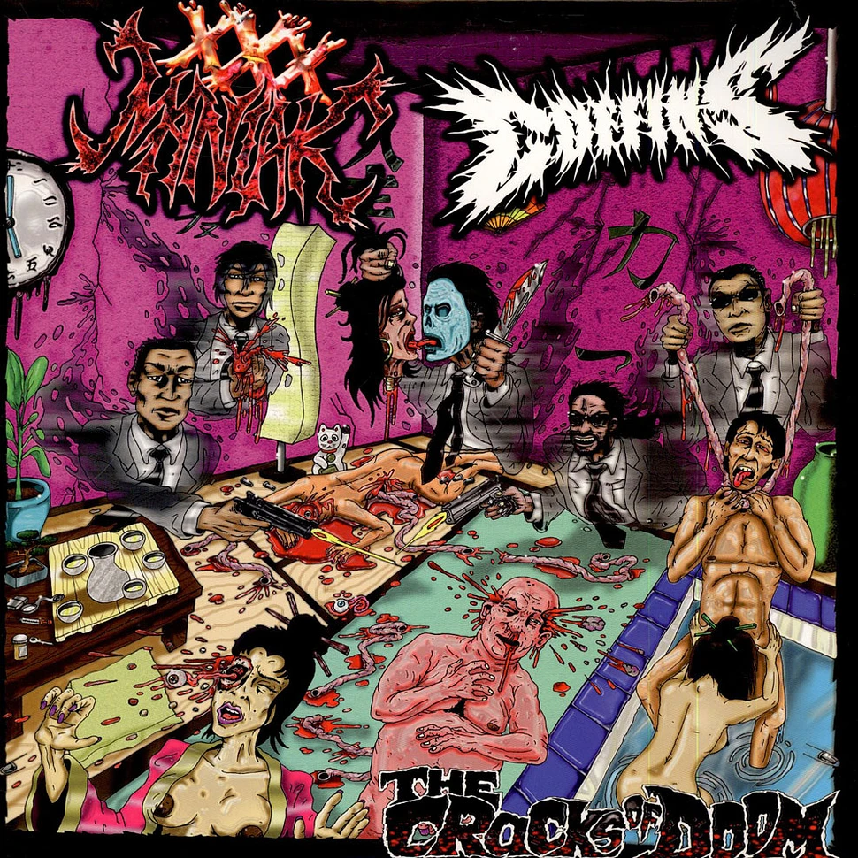 XXX Maniak / Coffins - The Cracks Of Doom