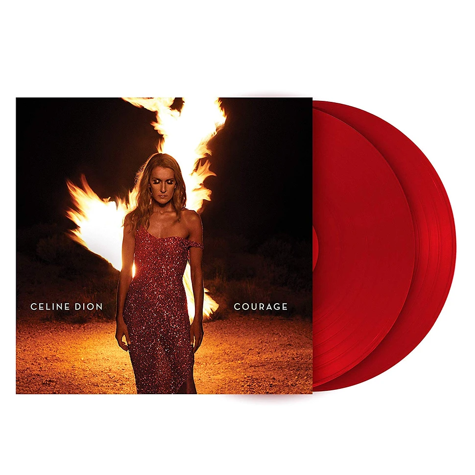 Celine Dion - Courage Red Vinyl Edition