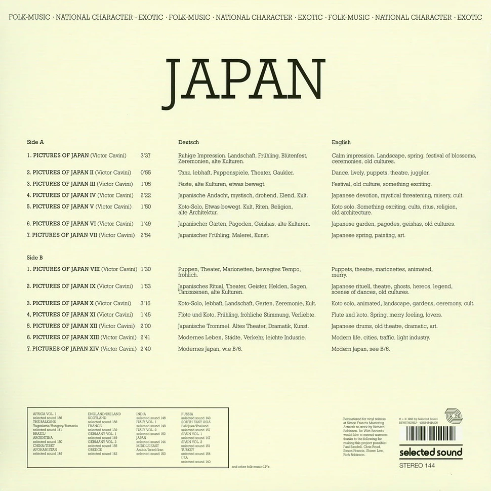 Victor Cavini - Japan