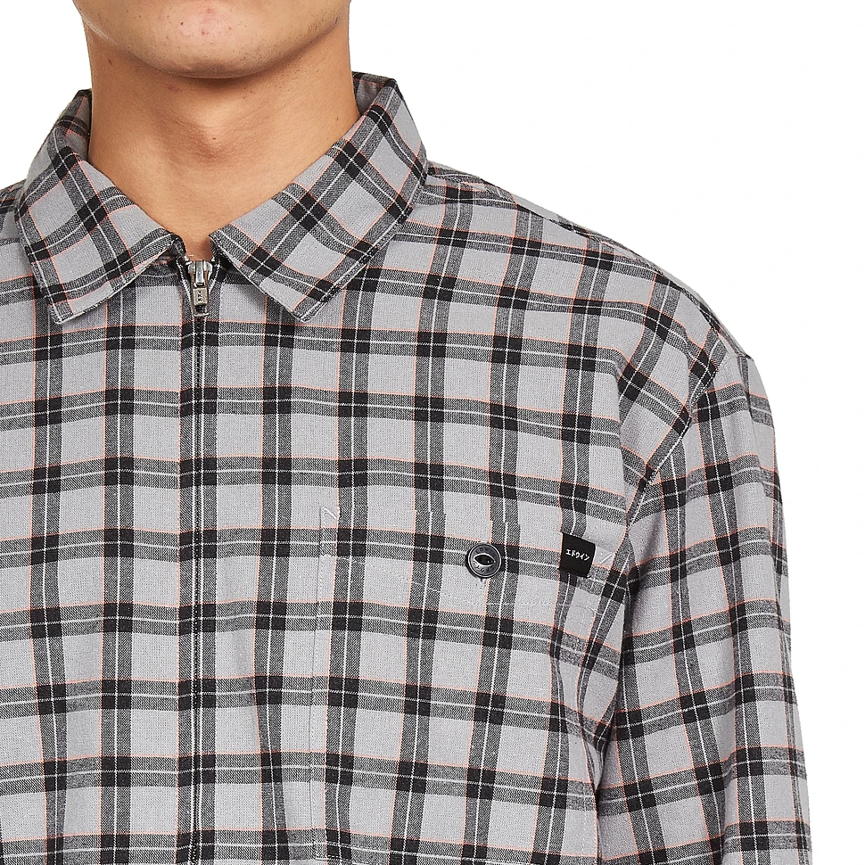 Edwin - Wilson Zip Through Shirt LS