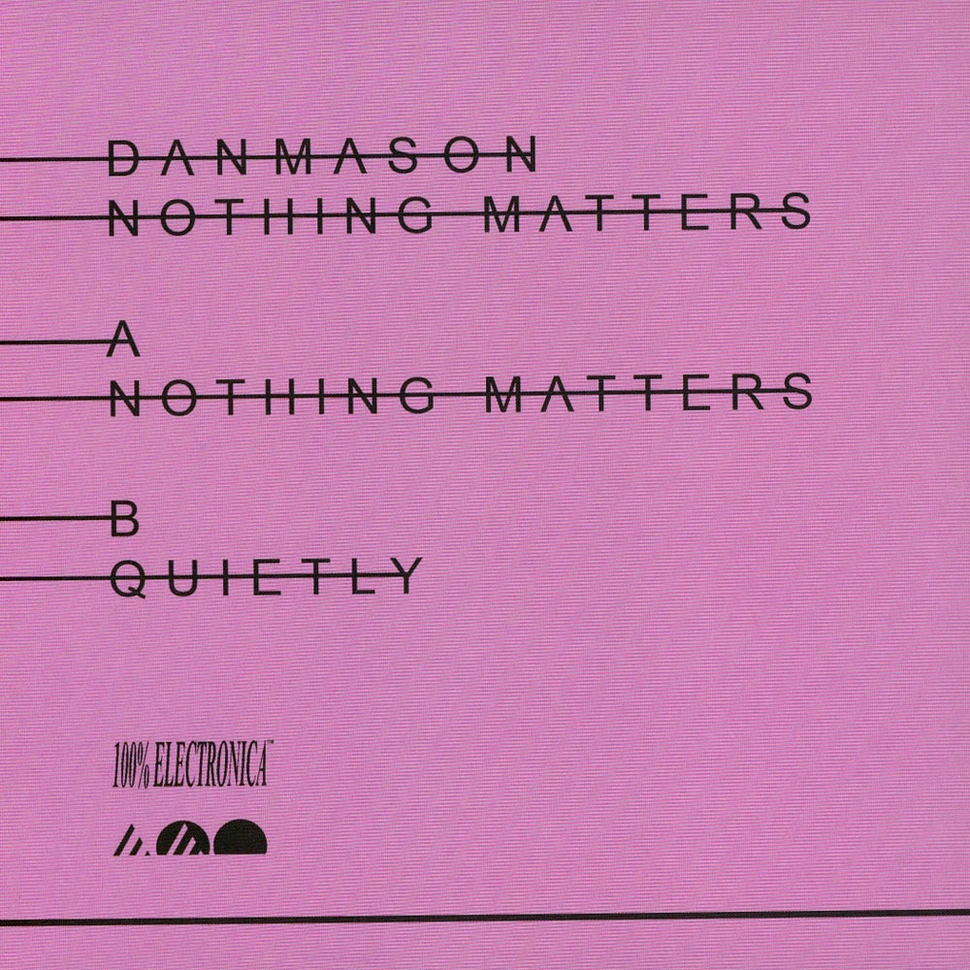 Dan Mason - Nothing Matters Purple Vinyl Edition