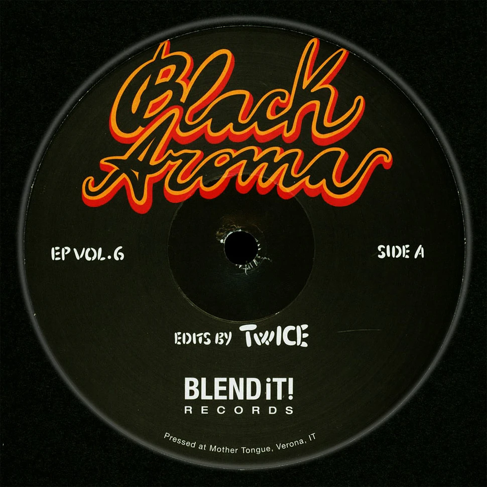 Twice (Patrick Gibin) - Black Aroma Volume 6 Feat. Volcov 2019 Repress Edition