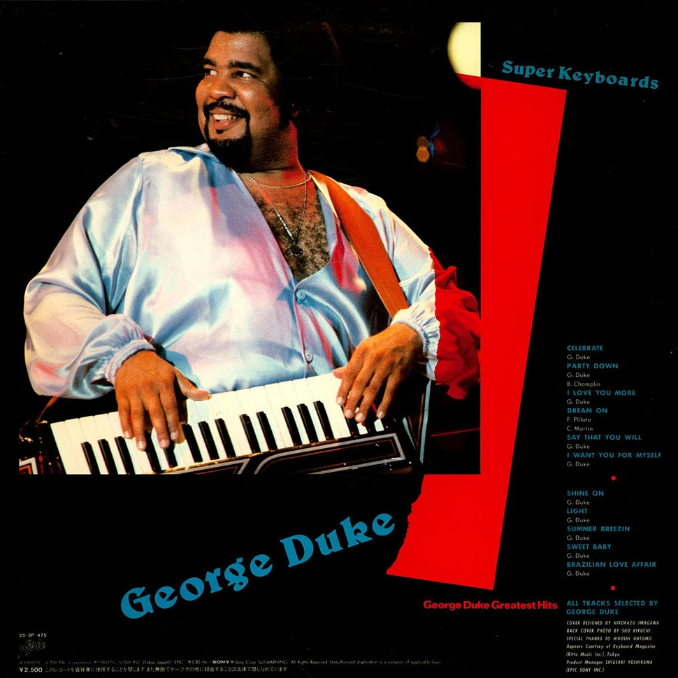 George Duke - Super Keyboards - Greatest Hits