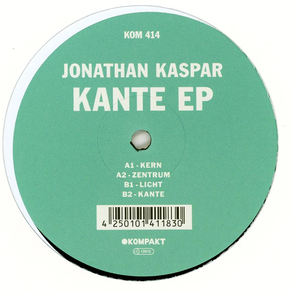 Jonathan Kaspar - Kante EP